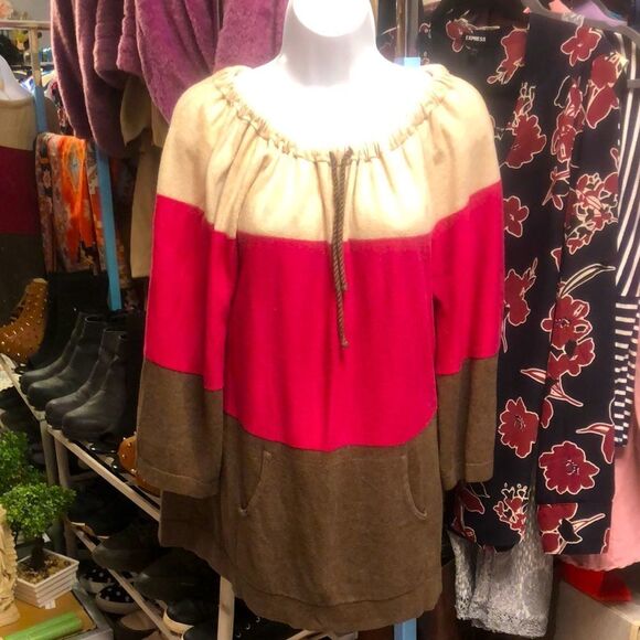 Banana Republic Drawstring Neck Sweater size Large - Picture 1 of 6